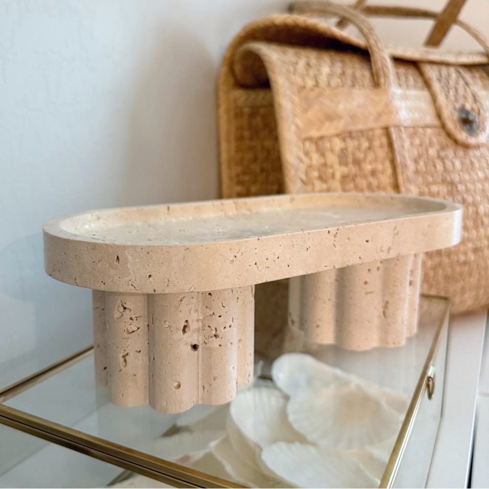 NWT • Travertine Tray - Picture 2 of 5